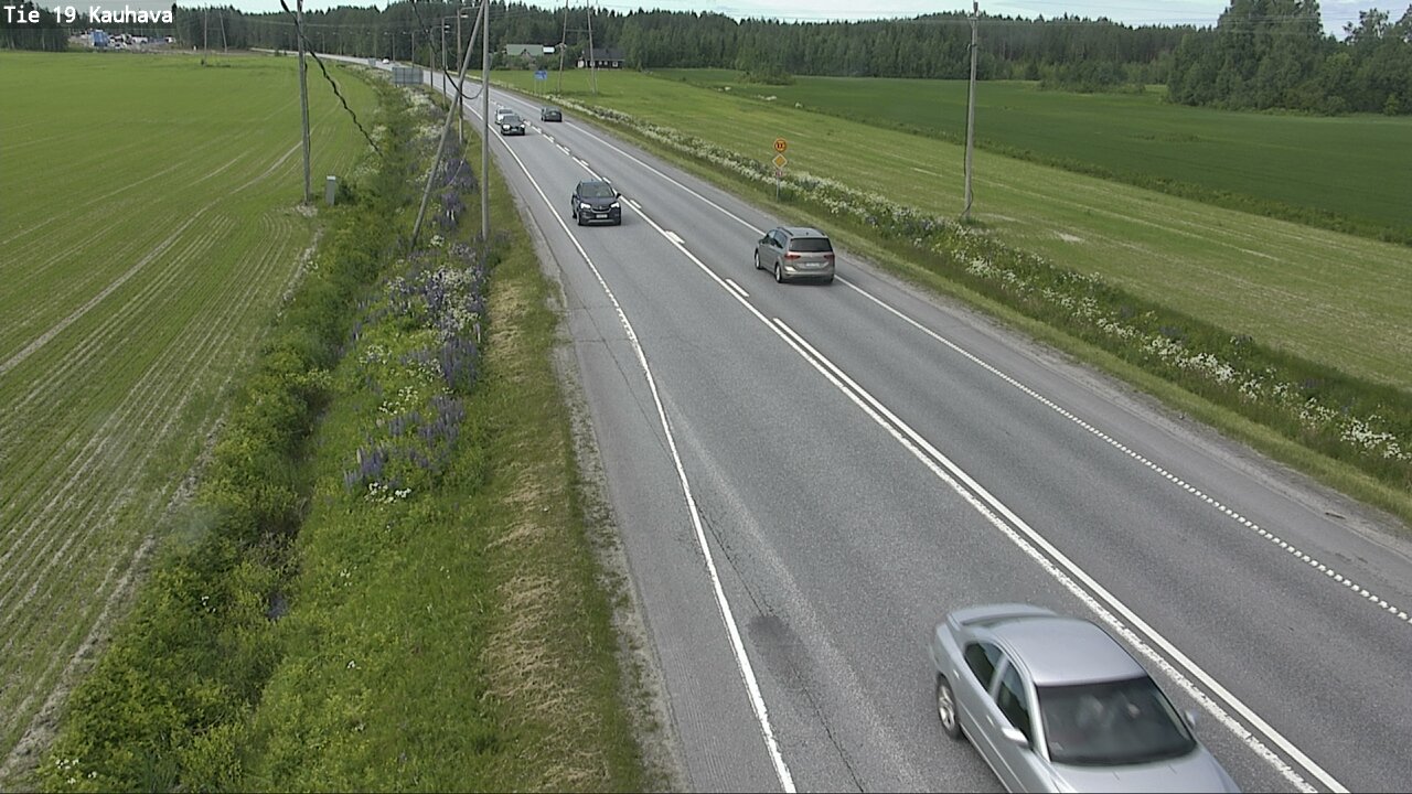 Weather Camera Image Road 19 Kauhava, Kauhava, Etelä-Pohjanmaa