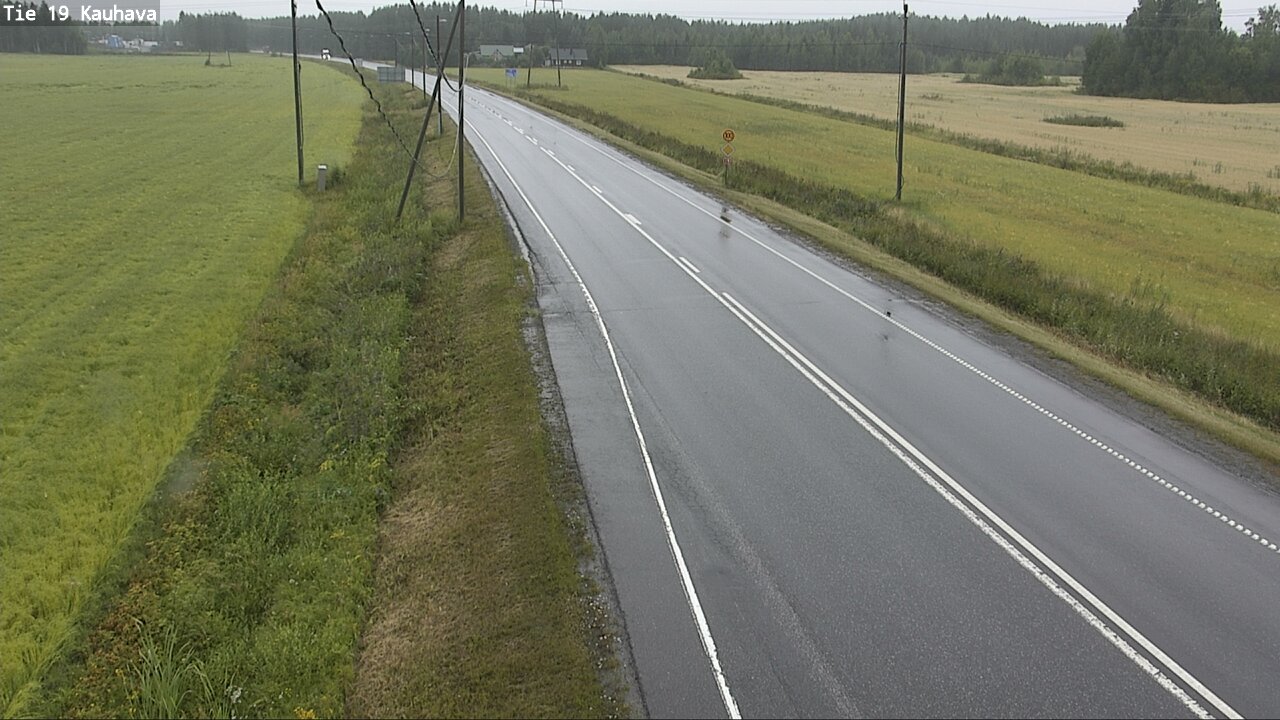 Weather Camera Image Road 19 Kauhava, Kauhava, Etelä-Pohjanmaa