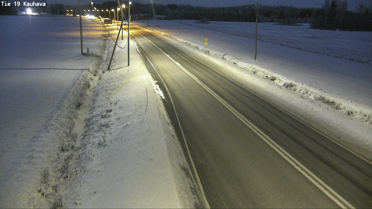 Weather Camera Image Road 19 Kauhava, Kauhava, Etelä-Pohjanmaa