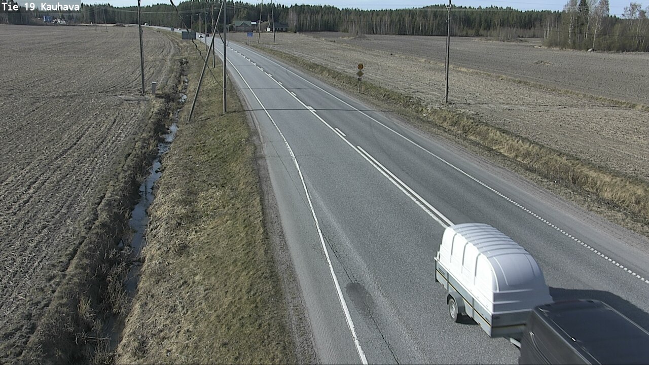 Weather Camera Image Road 19 Kauhava, Kauhava, Etelä-Pohjanmaa