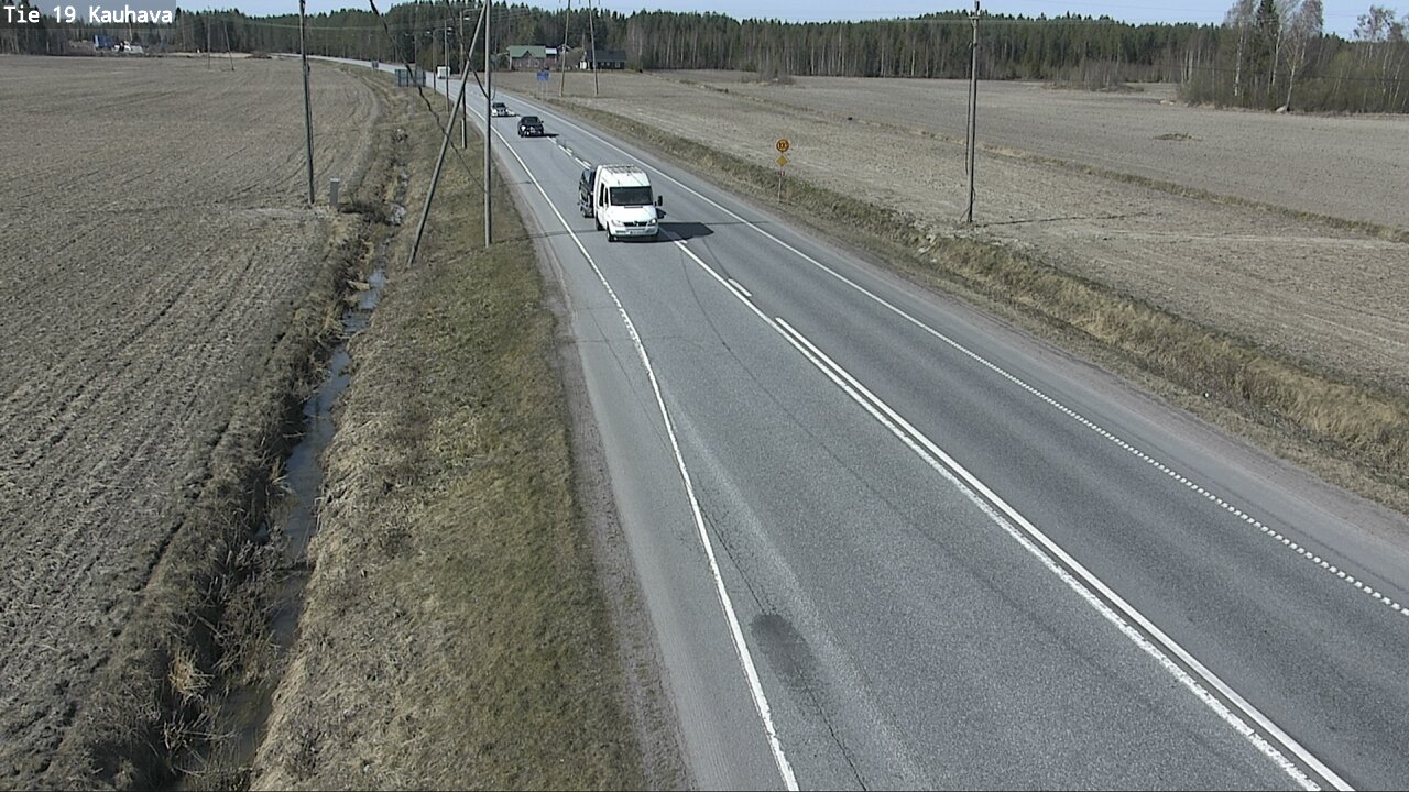 Weather Camera Image Road 19 Kauhava, Kauhava, Etelä-Pohjanmaa