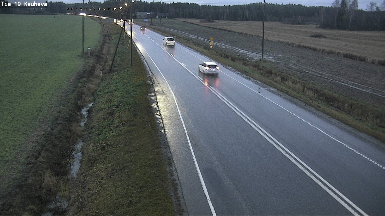 Weather Camera Image Road 19 Kauhava, Kauhava, Etelä-Pohjanmaa