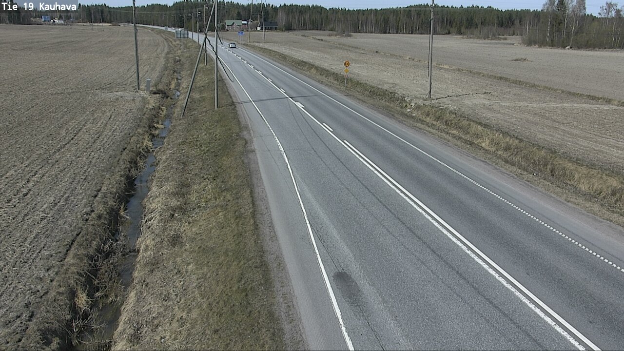 Weather Camera Image Road 19 Kauhava, Kauhava, Etelä-Pohjanmaa
