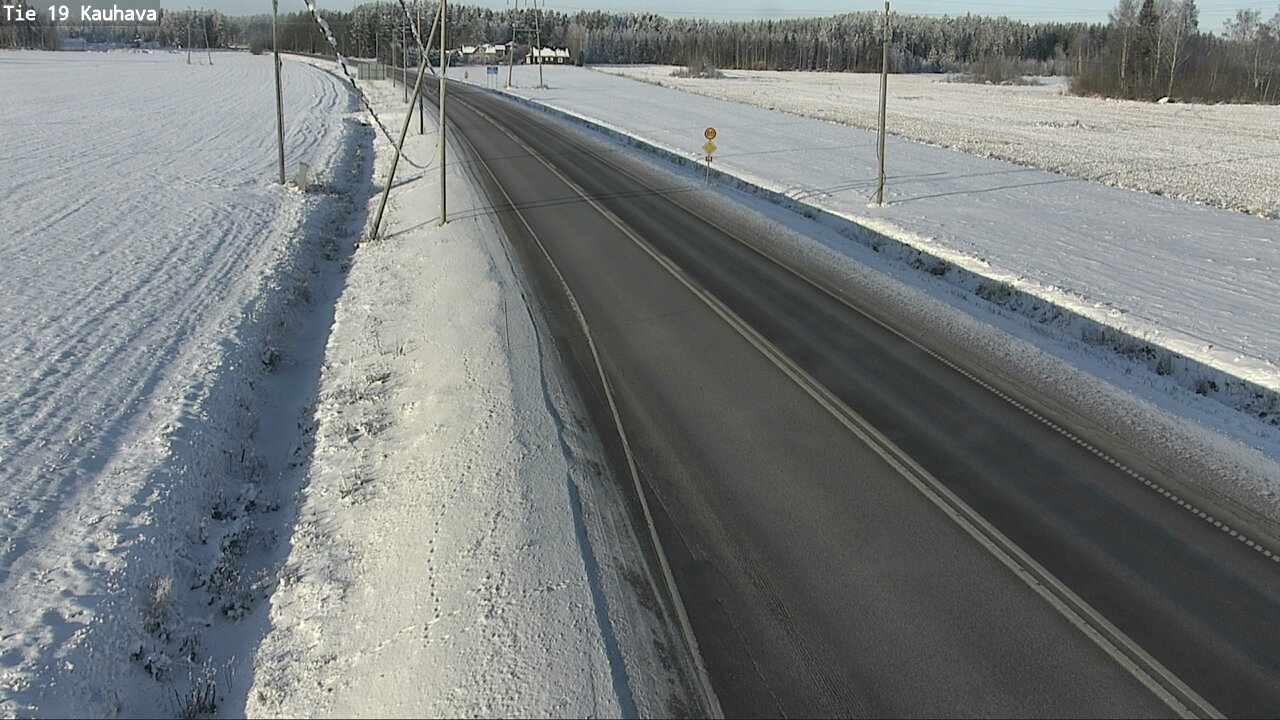 Weather Camera Image Road 19 Kauhava, Kauhava, Etelä-Pohjanmaa