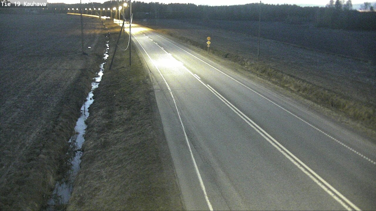 Weather Camera Image Road 19 Kauhava, Kauhava, Etelä-Pohjanmaa