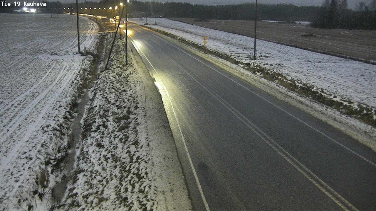 Weather Camera Image Road 19 Kauhava, Kauhava, Etelä-Pohjanmaa