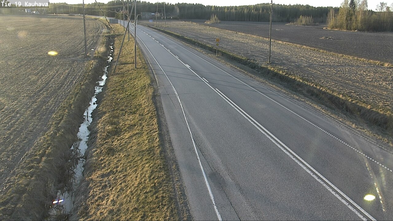 Weather Camera Image Road 19 Kauhava, Kauhava, Etelä-Pohjanmaa