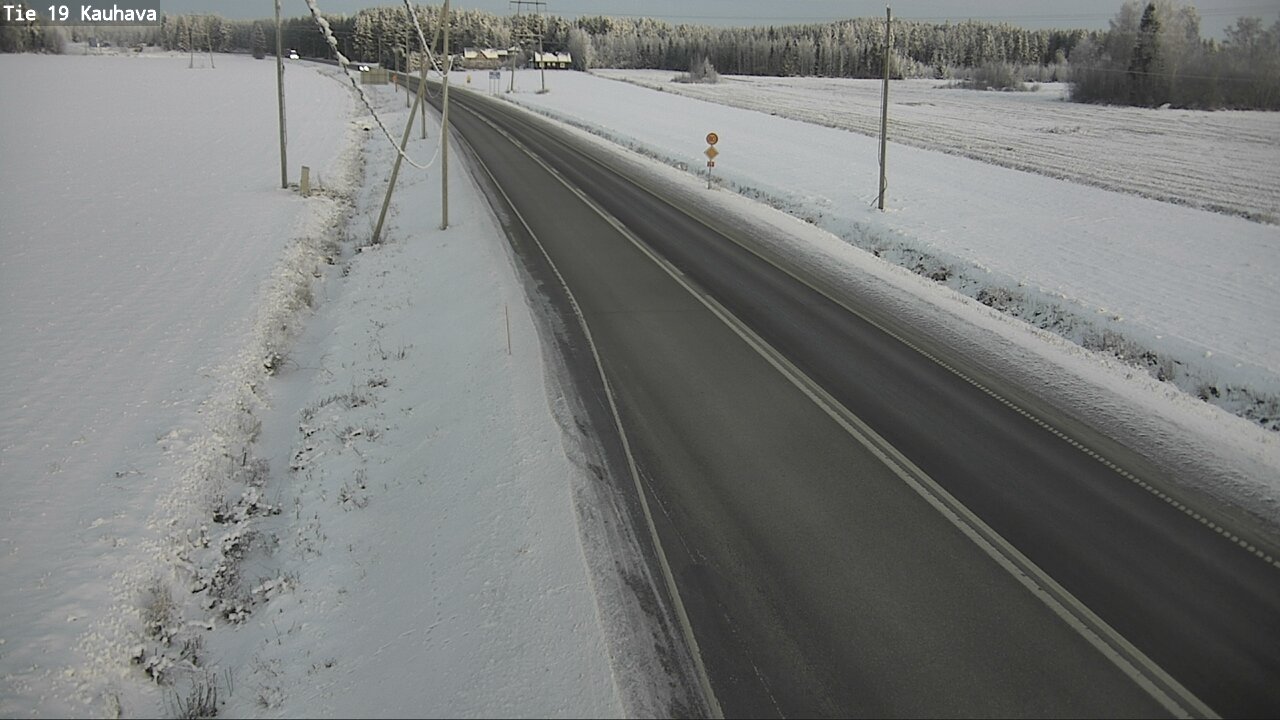 Weather Camera Image Road 19 Kauhava, Kauhava, Etelä-Pohjanmaa