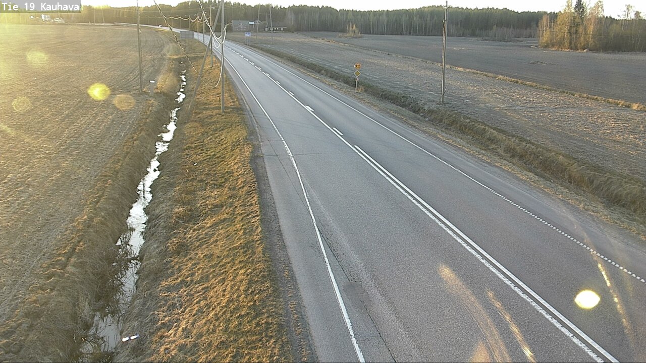 Weather Camera Image Road 19 Kauhava, Kauhava, Etelä-Pohjanmaa