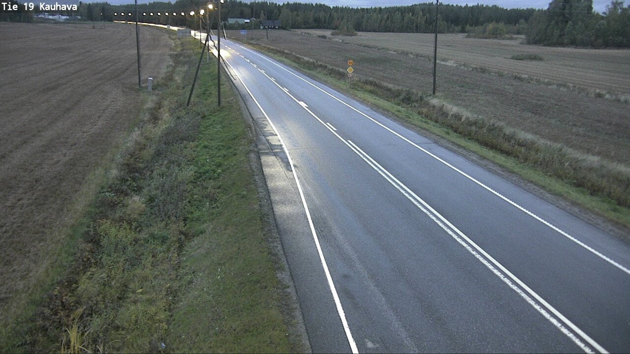 Weather Camera Image Road 19 Kauhava, Kauhava, Etelä-Pohjanmaa