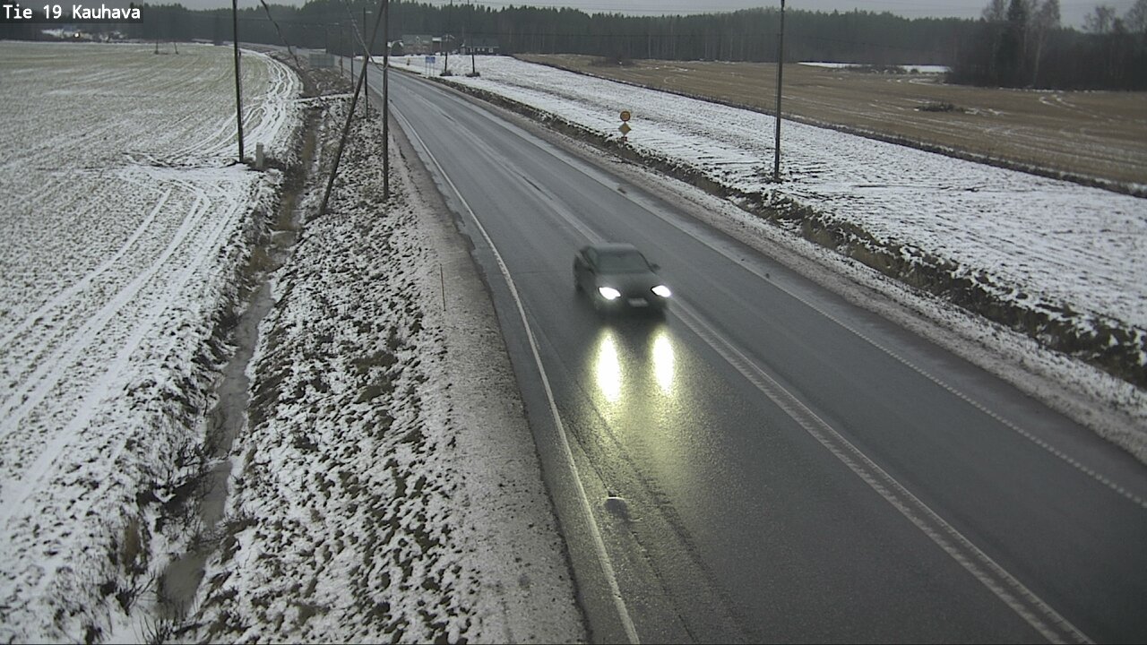 Weather Camera Image Road 19 Kauhava, Kauhava, Etelä-Pohjanmaa