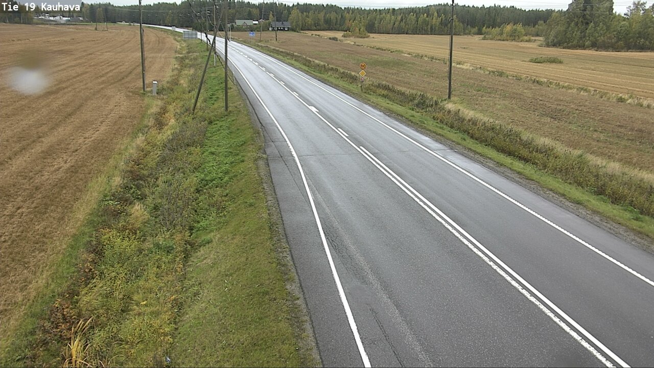 Weather Camera Image Road 19 Kauhava, Kauhava, Etelä-Pohjanmaa