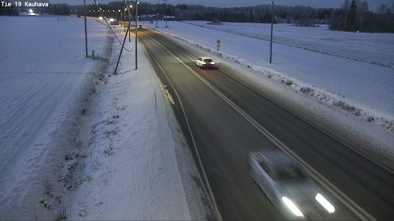 Weather Camera Image Road 19 Kauhava, Kauhava, Etelä-Pohjanmaa