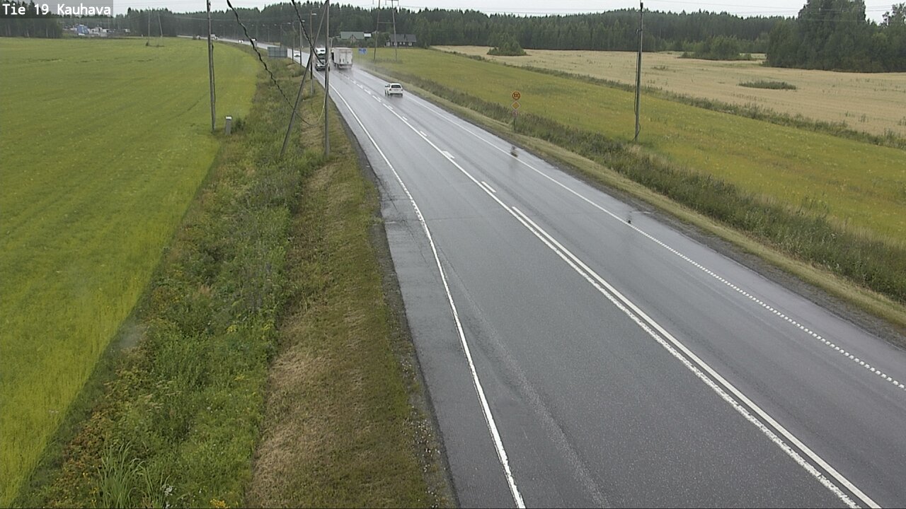 Weather Camera Image Väg 19 Kauhava, Kauhava, Etelä-Pohjanmaa