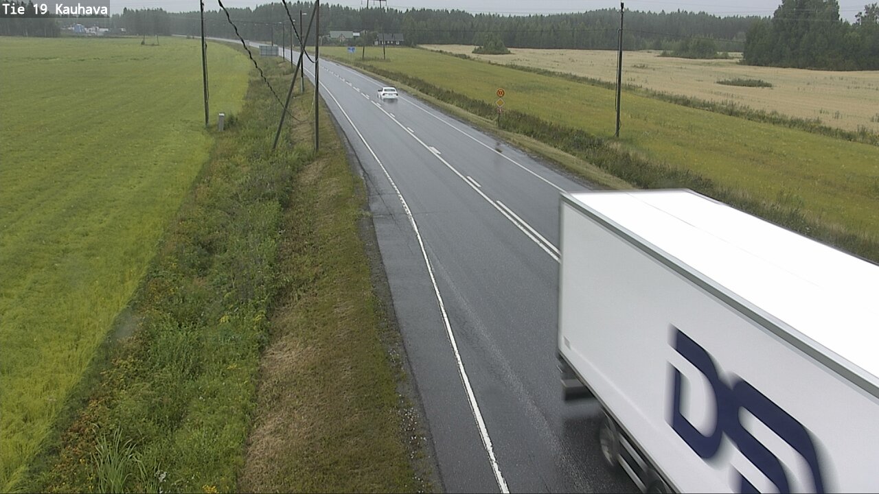 Weather Camera Image Väg 19 Kauhava, Kauhava, Etelä-Pohjanmaa