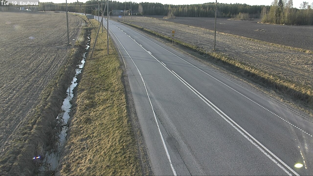 Weather Camera Image Road 19 Kauhava, Kauhava, Etelä-Pohjanmaa