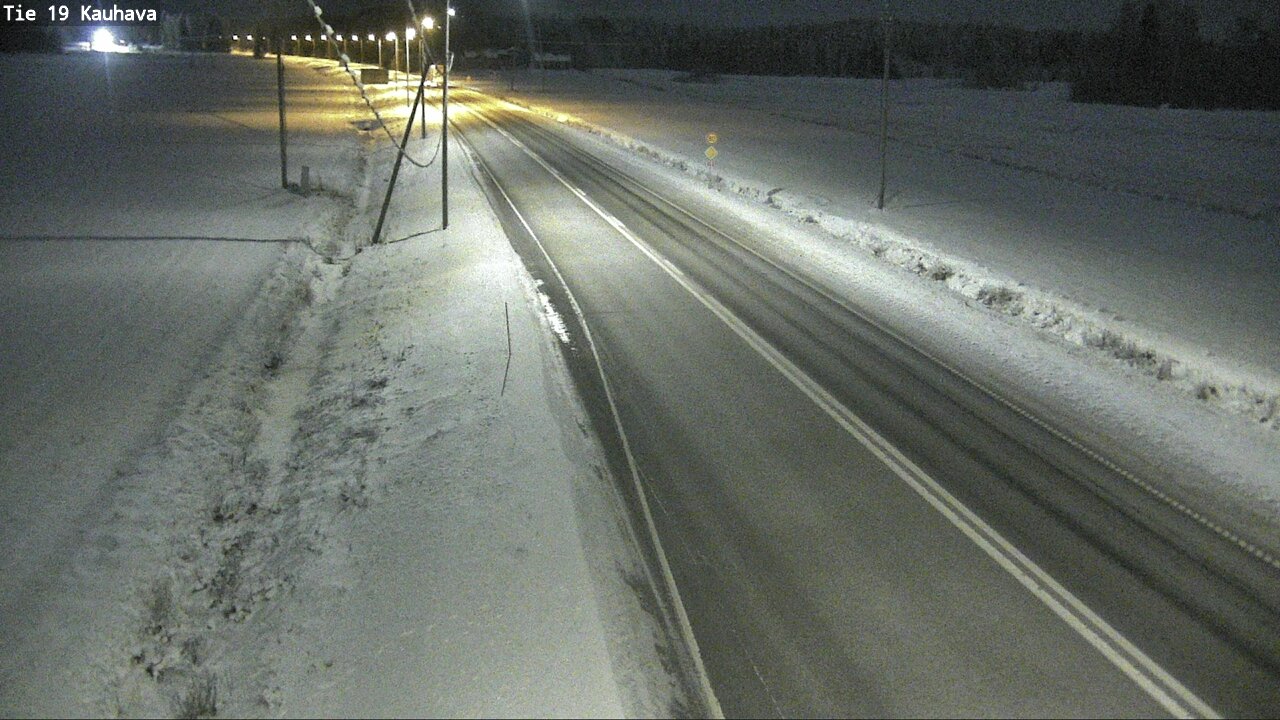 Weather Camera Image Road 19 Kauhava, Kauhava, Etelä-Pohjanmaa