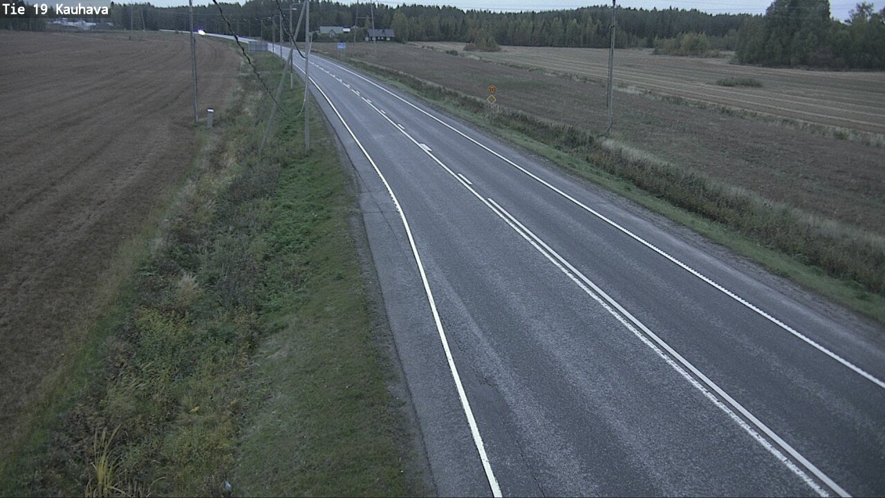Weather Camera Image Road 19 Kauhava, Kauhava, Etelä-Pohjanmaa