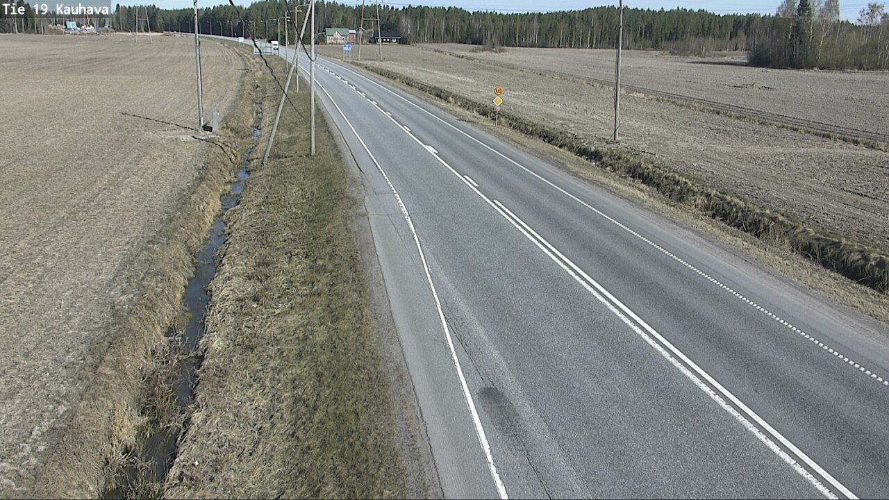 Weather Camera Image Road 19 Kauhava, Kauhava, Etelä-Pohjanmaa