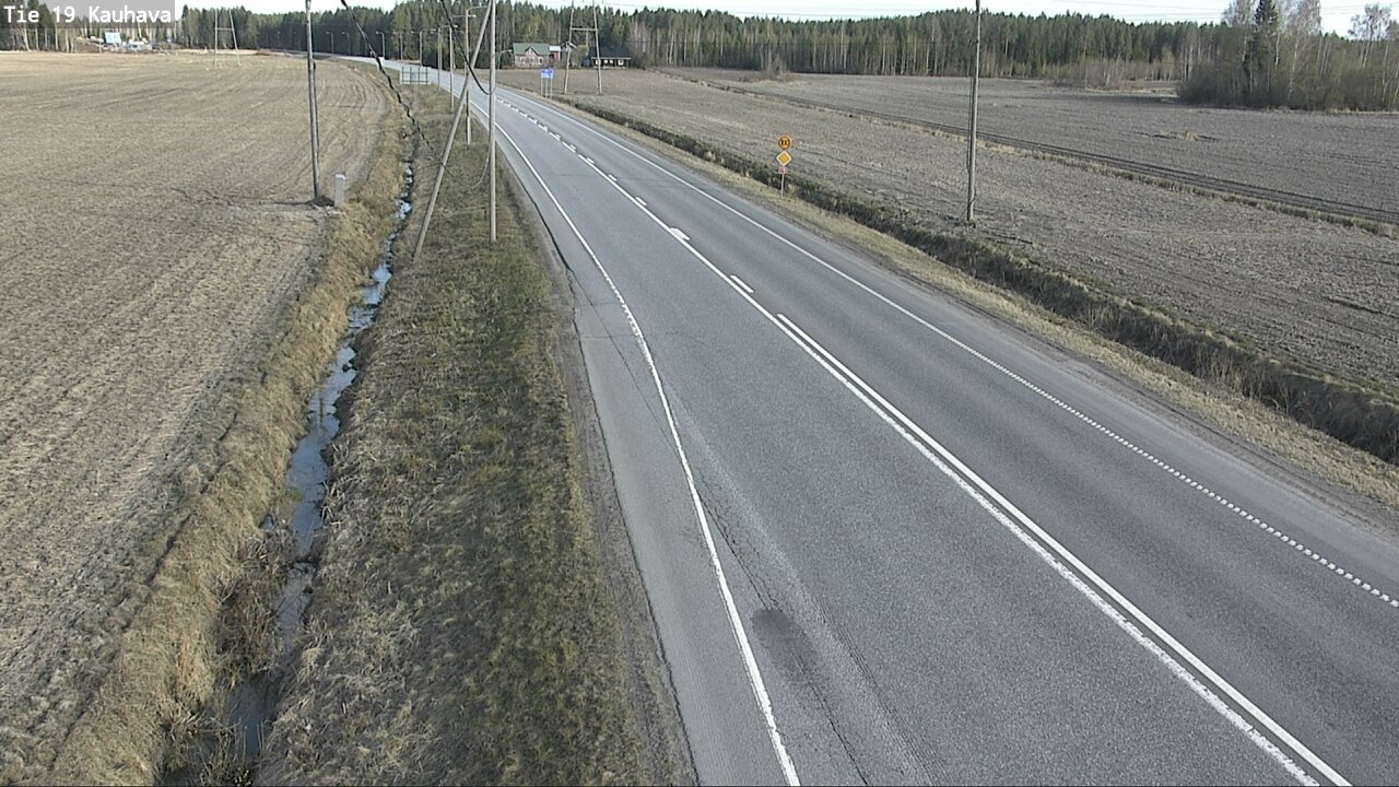 Weather Camera Image Road 19 Kauhava, Kauhava, Etelä-Pohjanmaa