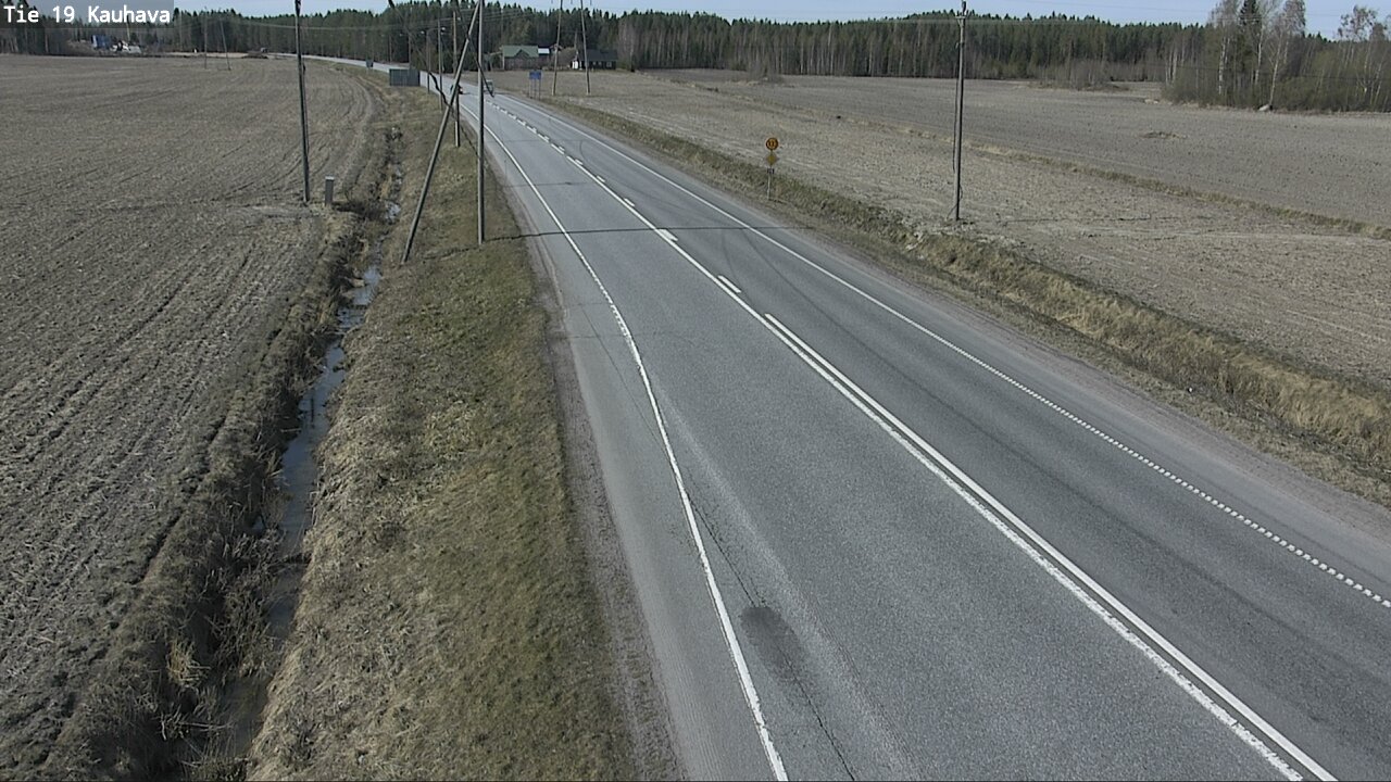 Weather Camera Image Road 19 Kauhava, Kauhava, Etelä-Pohjanmaa