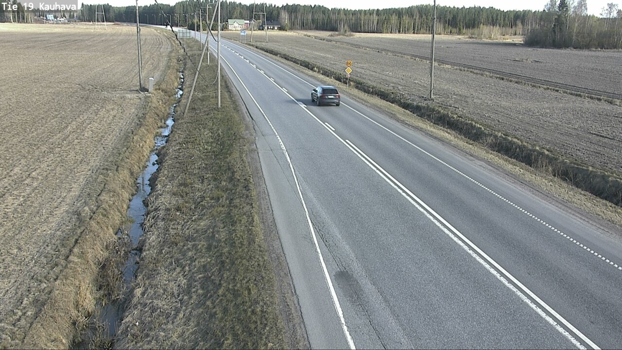Weather Camera Image Road 19 Kauhava, Kauhava, Etelä-Pohjanmaa