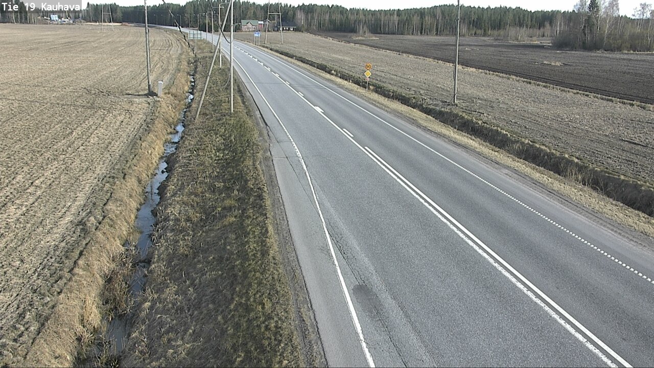 Weather Camera Image Road 19 Kauhava, Kauhava, Etelä-Pohjanmaa