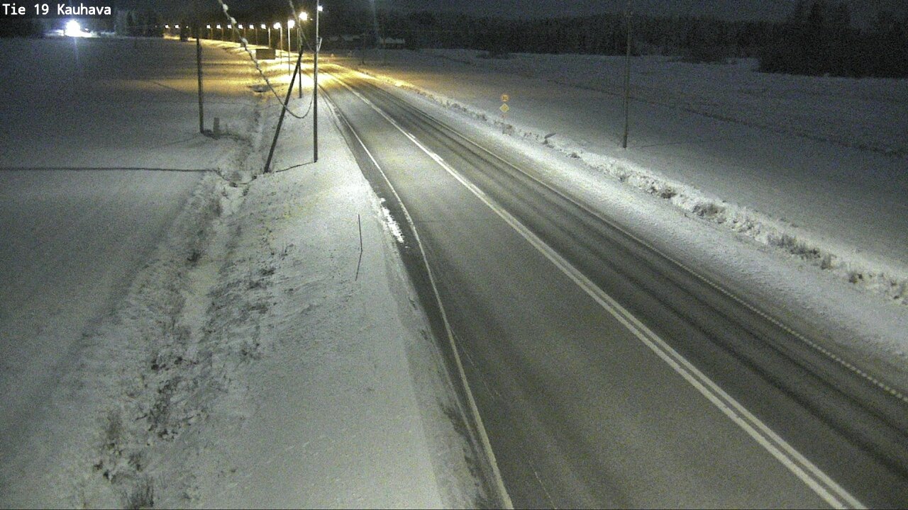 Weather Camera Image Road 19 Kauhava, Kauhava, Etelä-Pohjanmaa