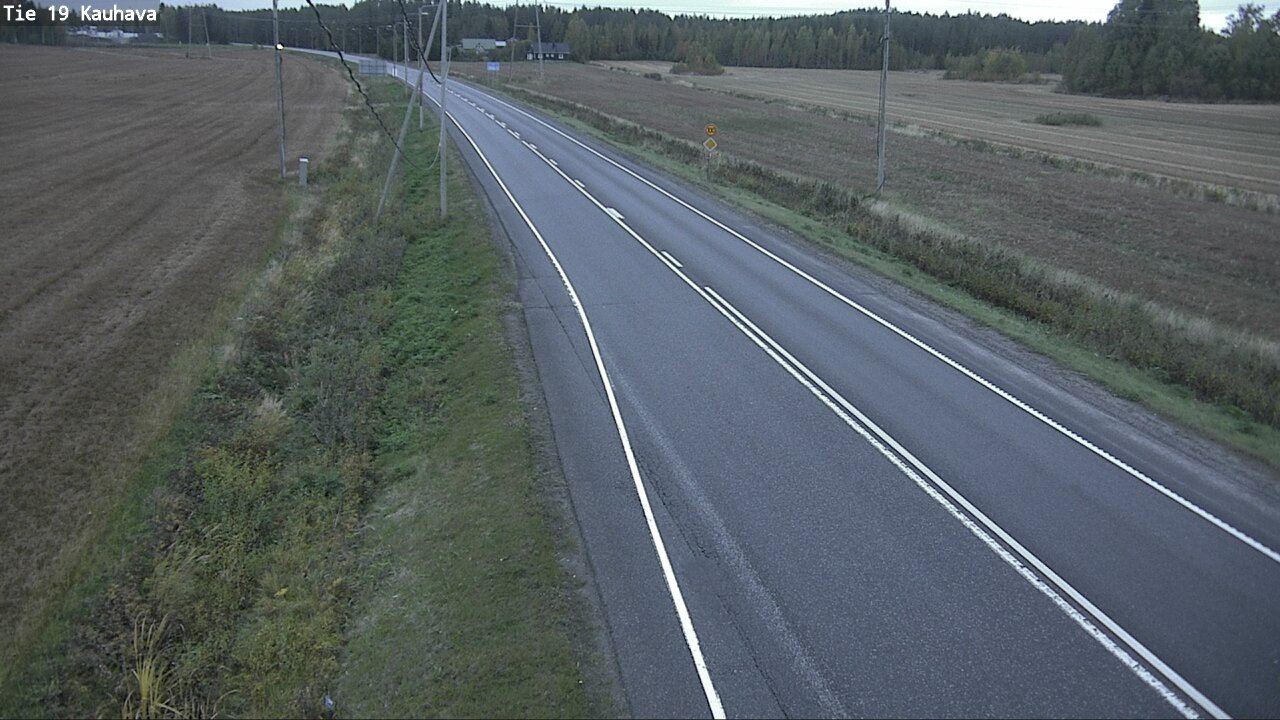 Weather Camera Image Road 19 Kauhava, Kauhava, Etelä-Pohjanmaa