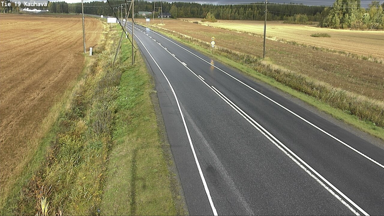 Weather Camera Image Road 19 Kauhava, Kauhava, Etelä-Pohjanmaa