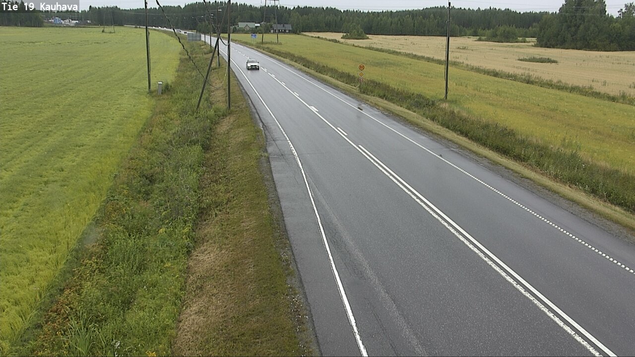 Weather Camera Image Road 19 Kauhava, Kauhava, Etelä-Pohjanmaa