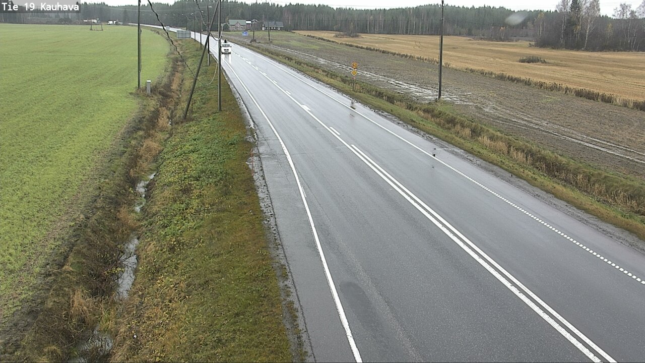 Weather Camera Image Road 19 Kauhava, Kauhava, Etelä-Pohjanmaa