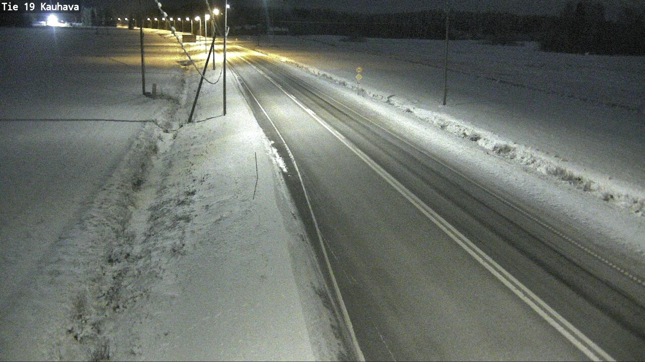 Weather Camera Image Väg 19 Kauhava, Kauhava, Etelä-Pohjanmaa