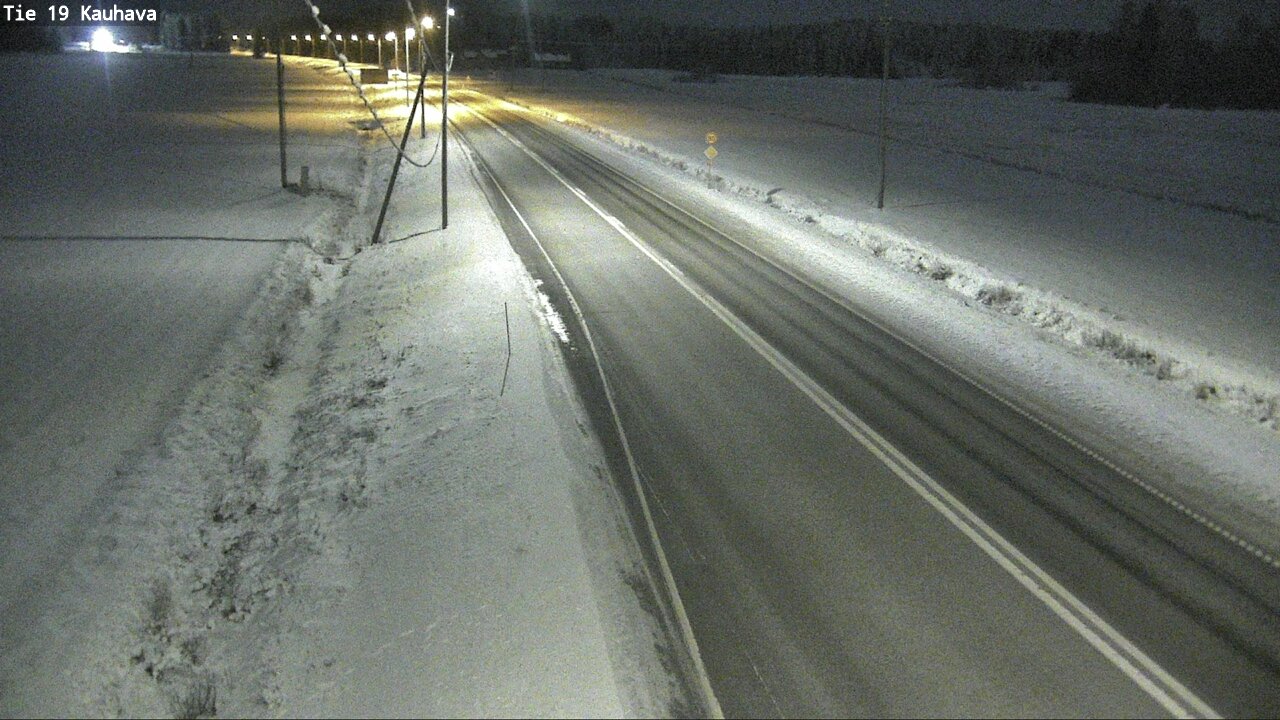 Weather Camera Image Road 19 Kauhava, Kauhava, Etelä-Pohjanmaa