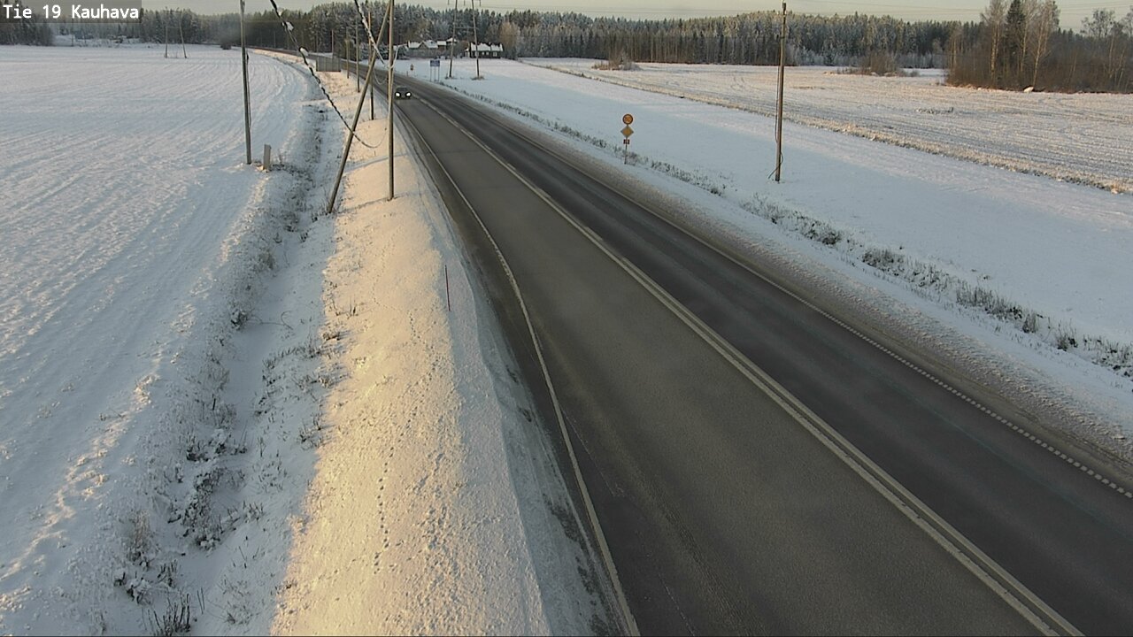 Weather Camera Image Road 19 Kauhava, Kauhava, Etelä-Pohjanmaa