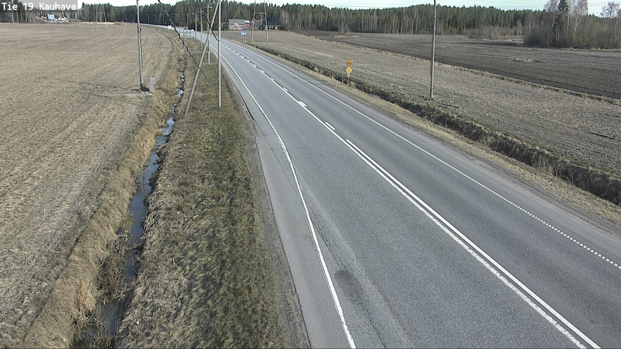Weather Camera Image Road 19 Kauhava, Kauhava, Etelä-Pohjanmaa