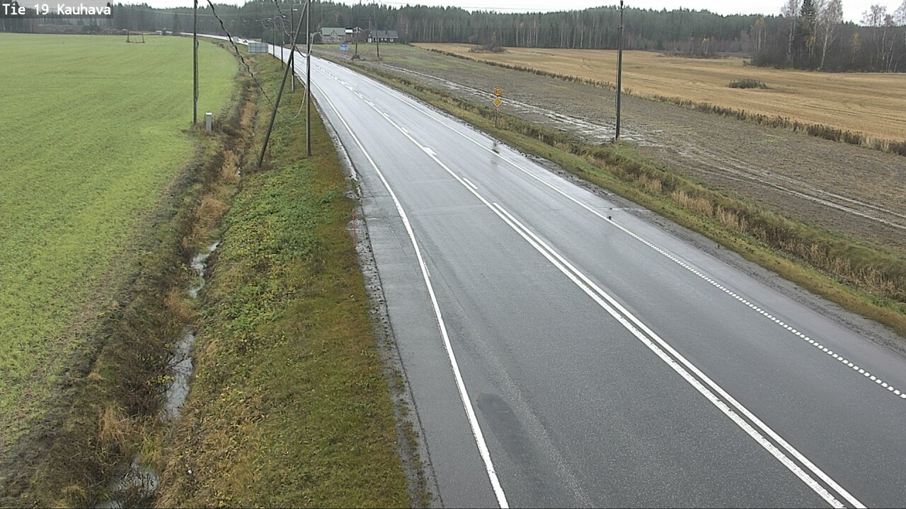 Weather Camera Image Road 19 Kauhava, Kauhava, Etelä-Pohjanmaa