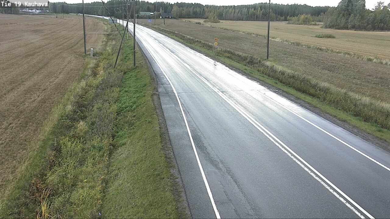 Weather Camera Image Road 19 Kauhava, Kauhava, Etelä-Pohjanmaa