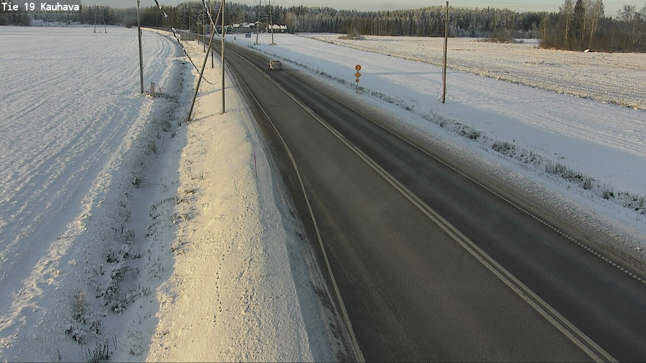 Weather Camera Image Road 19 Kauhava, Kauhava, Etelä-Pohjanmaa