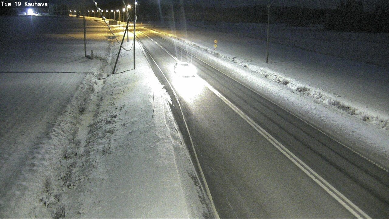 Weather Camera Image Road 19 Kauhava, Kauhava, Etelä-Pohjanmaa
