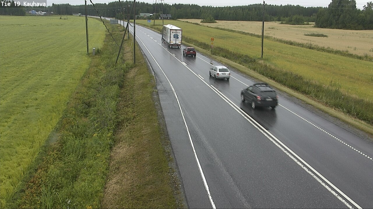 Weather Camera Image Road 19 Kauhava, Kauhava, Etelä-Pohjanmaa