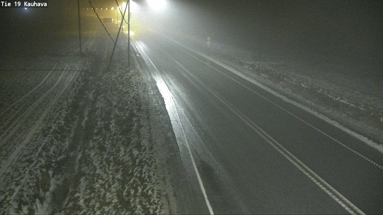 Weather Camera Image Väg 19 Kauhava, Kauhava, Etelä-Pohjanmaa