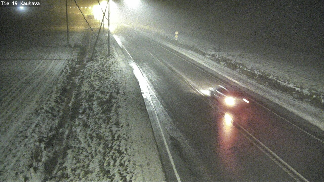 Weather Camera Image Road 19 Kauhava, Kauhava, Etelä-Pohjanmaa