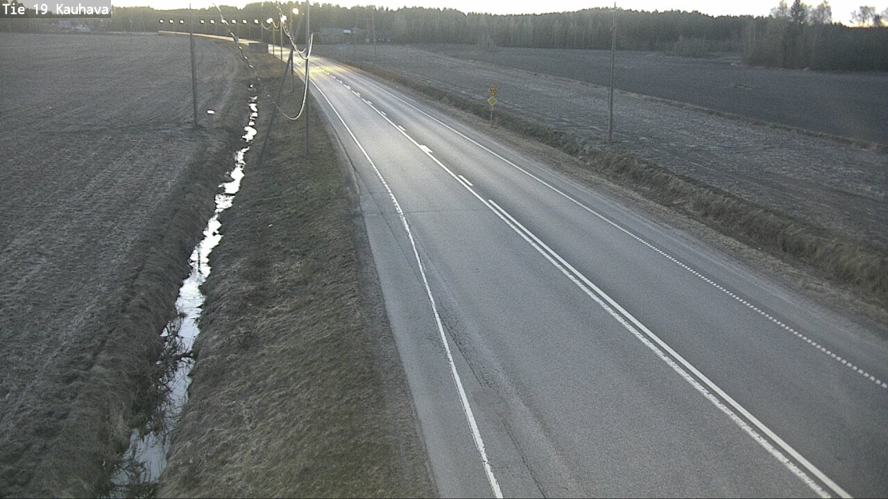 Weather Camera Image Road 19 Kauhava, Kauhava, Etelä-Pohjanmaa