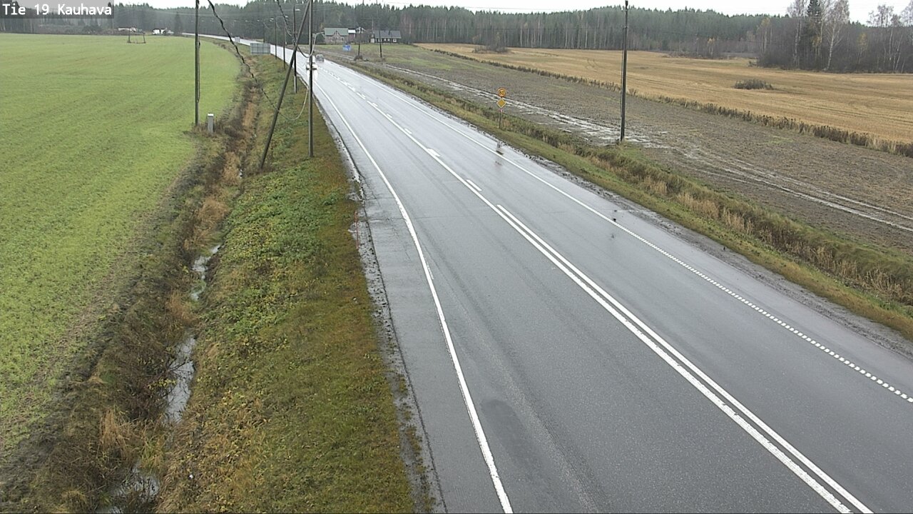 Weather Camera Image Road 19 Kauhava, Kauhava, Etelä-Pohjanmaa
