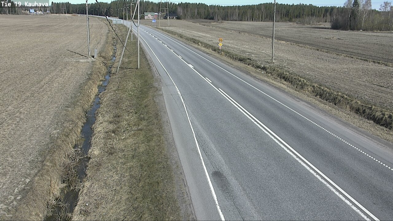 Weather Camera Image Road 19 Kauhava, Kauhava, Etelä-Pohjanmaa
