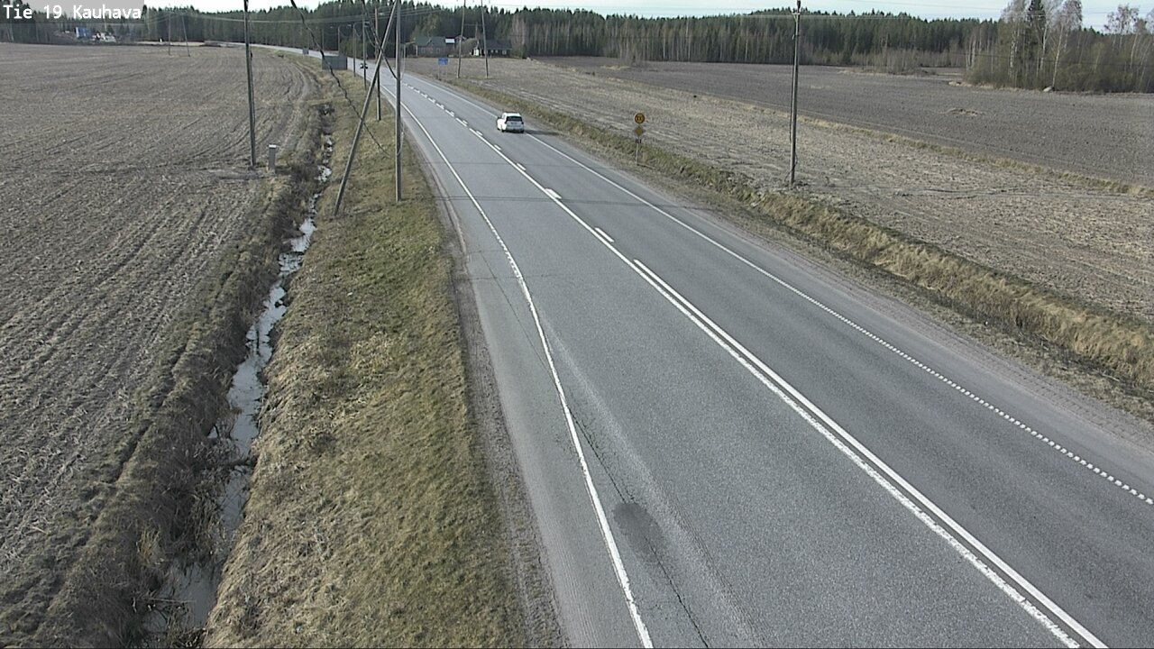 Weather Camera Image Road 19 Kauhava, Kauhava, Etelä-Pohjanmaa