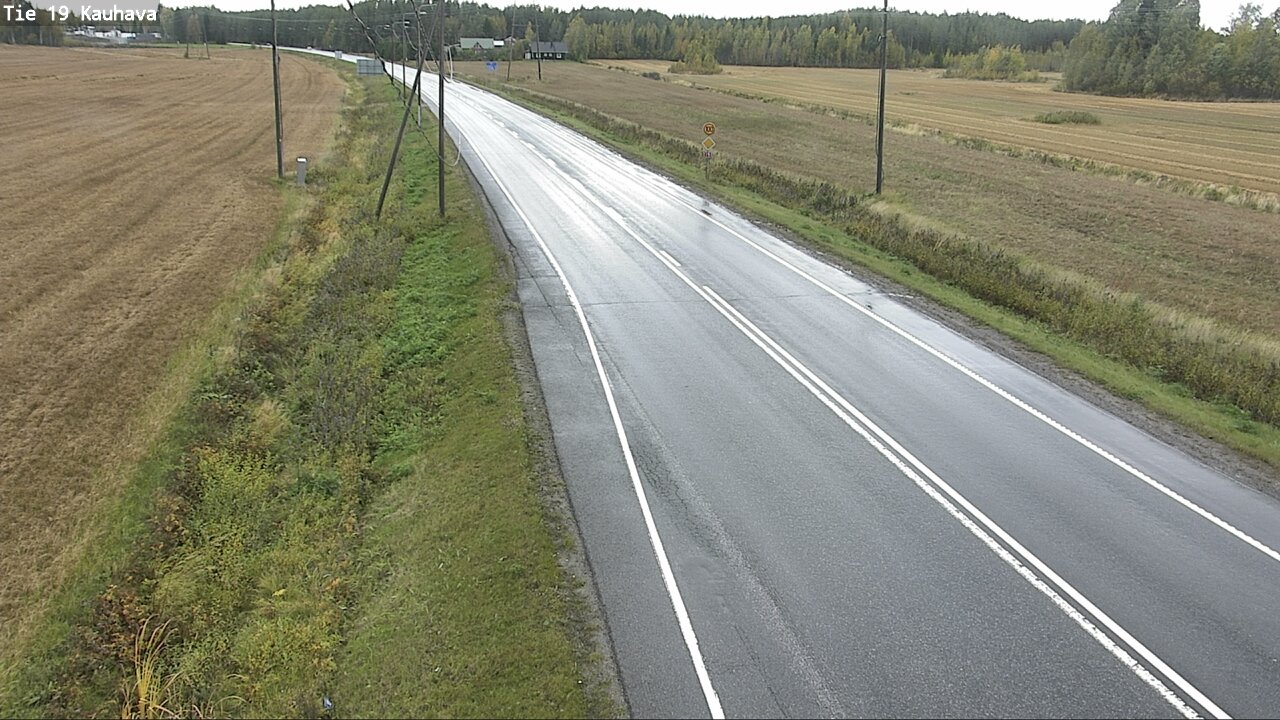 Weather Camera Image Road 19 Kauhava, Kauhava, Etelä-Pohjanmaa