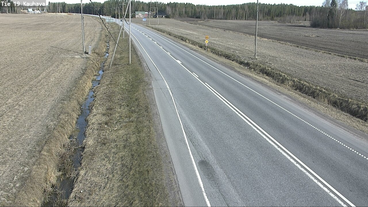 Weather Camera Image Road 19 Kauhava, Kauhava, Etelä-Pohjanmaa