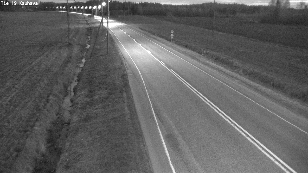 Weather Camera Image Road 19 Kauhava, Kauhava, Etelä-Pohjanmaa